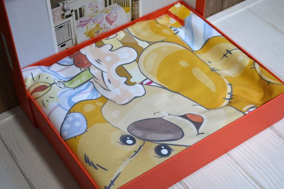 Фото Комплект білизни в дитяче ліжечко Charlotte Baby Teddy Birthday