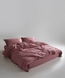 Фото №5 из 10 товара Постельное белье Limasso Stonewashed Old Rose Вареный Хлопок