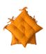 Фото №4 из 7 товара Подушка декоративная для стула Прованс Однотонный Оранжевый