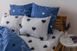 Фото №3 из 5 товара Комплект постельного белья  Ранфорс 100% Хлопок Happy Sleep Navy Blue Love