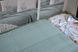 Фото №3 з 5 товару Набір постільної білизни з пледом First Choice Ranforce Sole Pique Turquoise 40592