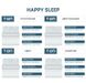 Фото №5 из 5 товара Комплект постельного белья  Ранфорс 100% Хлопок Happy Sleep Navy Blue Love