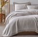 Фото №2 из 2 товара Жаккардовое Покрывало с наволочками Saheser Grace Light Grey