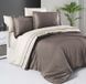Фото №1 из 2 товара Постельное белье First Сhoice De Luxe 100% Хлопок Сатин Люкс Mink/Cream Кофейно-серое