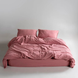 Фото №1 из 10 товара Постельное белье Limasso Stonewashed Old Rose Вареный Хлопок