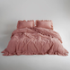 Фото №1 из 8 товара Комплект постельного белья Limasso Stonewashed Exclusive Вареный Хлопок Old Rose