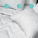 Фото №4 з 10 товару Всесезонна пухова ковдра Antistatic Sleep з карбоновою ниткою