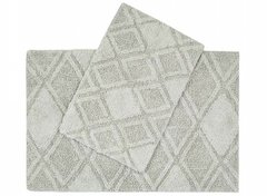 Фото Набір прямокутних килимків у ванну Irya 100% Бавовна Maxi Mint Сіро-м'ятний