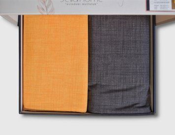 Фото Постельное белье Ranforse Bella Home Yellow-Antrasit
