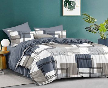 Фото Комплект постільної білизни Сатин 100% Бавовна Robert S540 TAG satin (1,5-sp)-549