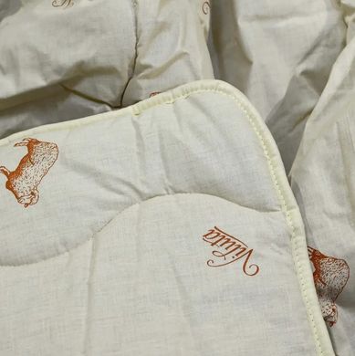 Фото Детское одеяло шерстяное стеганное Premium Viluta в хлопке