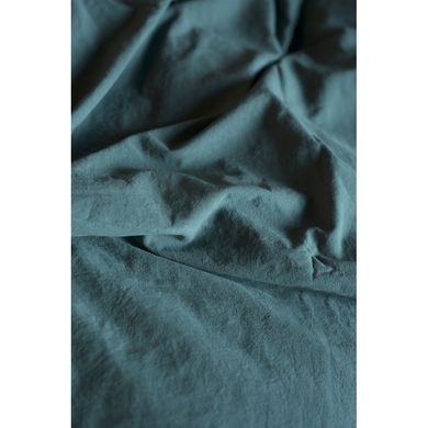 Фото Постільна білизна Варена Бавовна SoundSleep Stonewash Adriatic Dark Green Зелена 92670563