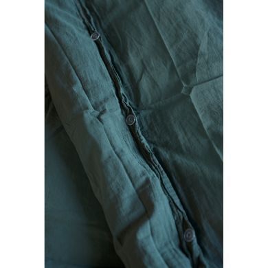 Фото Постільна білизна Варена Бавовна SoundSleep Stonewash Adriatic Dark Green Зелена 92670563