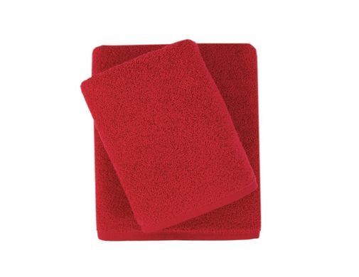 Фото Полотенце махровое Hotel Basic Lotus Отель 100% Хлопок 450 г Красное
