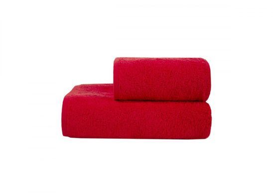 Фото Полотенце махровое Hotel Basic Lotus Отель 100% Хлопок 450 г Красное