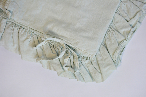 Фото Комплект постільної білизни Issimo Poplin Frill Mint