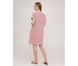 Фото №3 з 8 товару Жіноча коротка лляна сукня SoundSleep Linen Рожева
