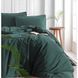 Фото №1 з 14 товару Постільна білизна Варена Бавовна SoundSleep Stonewash Adriatic Dark Green Зелена 92670563