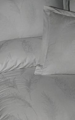 Фото Комплект постельное белья Saheser Delux Jacquard Сатин Hazel Gri