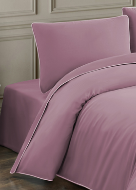 Фото Сатинова однотонна постільна білизна Kant Satin Purple