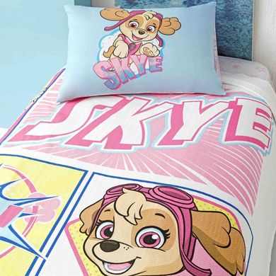 Фото Комплект постельного белья с пике TAC Disney Paw Skye Team