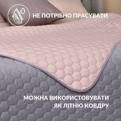 Фото Покривало стьобане Silhouette &trade; Ideia Сіре 8-35590*003