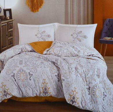 Фото Комплект постельного с покрывалом белья Aran Clasy Ранфорс Aramis