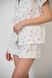 Фото №5 из 10 товара Женская муслиновая пижама Шорты и Рубашка Одуванчики