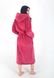 Фото №2 из 7 товара Длинный женский теплый халат с капюшоном Welsoft Фрезовый 1023 1024