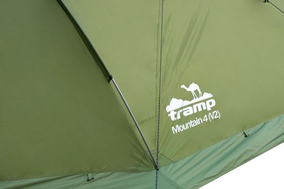 Фото Палатка Tramp Mountain 4 (V2) Зеленая