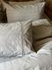 Фото №3 из 9 товара Комплект постельного белья Вареный Хлопок Saheser Jacquard Jasmin Gri S30148