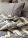Фото №7 из 9 товара Комплект постельного белья Вареный Хлопок Saheser Jacquard Jasmin Gri S30148
