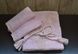 Фото №3 из 4 товара Набор женский махровый халат и полотенца Fakili Alinda 100% Хлопок Сухая Роза