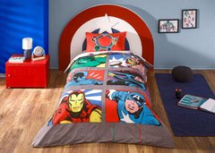 Фото Комплект постельного белья TAC Ранфорс Disney Avengers Face to Face