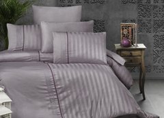 Фото Сатиновое постельное белье First Choice Deluxe Satin Modalife Lavender