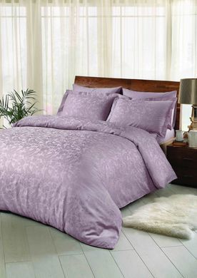 Фото Постельное белье Сатин Жаккарад 100% Хлопок TAC Brinley Lilac Лиловое
