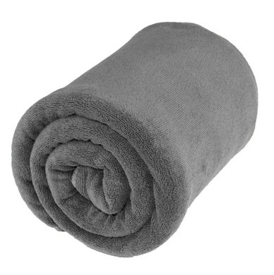 Фото Большое полотенце для сауны Home Brand Koloco Микрофибра Серое