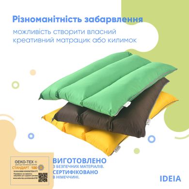 Фото Дорожня подушка-трансформер Ideia Жовта