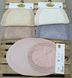 Фото №3 з 4 товару Набір овальних килимків у ванну 100% Бавовна Mosso Бежевий