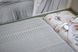 Фото №3 з 5 товару Набір постільної білизни з пледом First Choice Ranforce Sole Pique Grey 40589