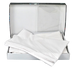 Фото №2 з 5 товару Однотонний білий комплект постільної білизни Frosty SoundSleep 100% Бавовна Бязь