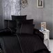 Фото №1 из 4 товара Сатиновое постельное белье First Choice Deluxe Satin Dark Modalife Black