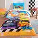 Фото №1 из 2 товара Постельное белье TAC Disney 100% Хлопок Hot Wheels let's Raceпростыня на резинке