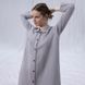 Фото №3 из 4 товара Женская длинная муслиновая рубашка - платье Penelope Serli Светло Серая