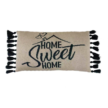 Фото Подушка в'язана декоративна Home Sweet Home 023435