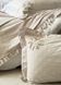 Фото №4 из 8 товара Постельное белье с покрывалом-пике и вышивкой Saheser Fiorella Light Grey Варена Хлопок