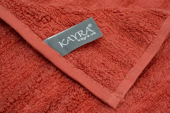 Фото Махровое полотенце Kayra 100% Хлопок 500 г ST-2  Однотонное Полоска