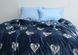 Фото №2 из 3 товара Теплое велюровое постельное белье зима-лето TAG Ранфорс Велсофт Painted Heart