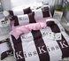 Фото №2 из 4 товара Комплект постельного белья ТМ TAG Сатин S463 Kiss Бордо