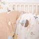 Фото №6 из 10 товара Комплект белья в детскую кроватку Viluta Сатин Твил №619 простынь на резинке